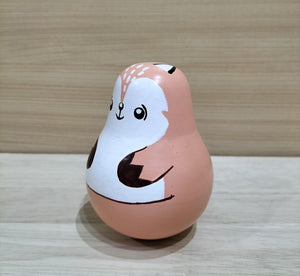 Channapatna Toys Wooden Squirrel Roly Poly Toy | The Mom Store - Baby & Toddler