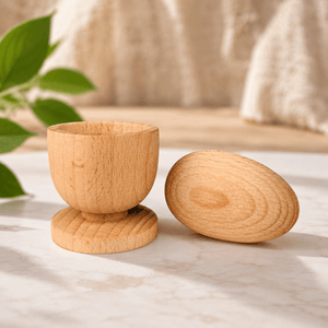 Channapatna Wooden Egg & Cup Puzzle | The Mom Store - Sorting & Stacking Toys
