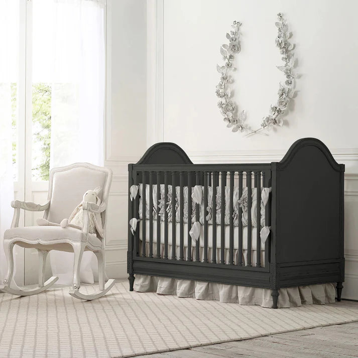 The Baby Atelier 100% Organic 18th Century French Crib Black