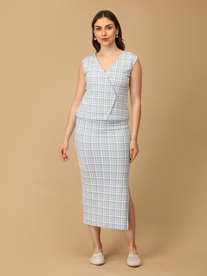 M Check Me Out Women's Skirt and Top Set - Women's Co - ord Set