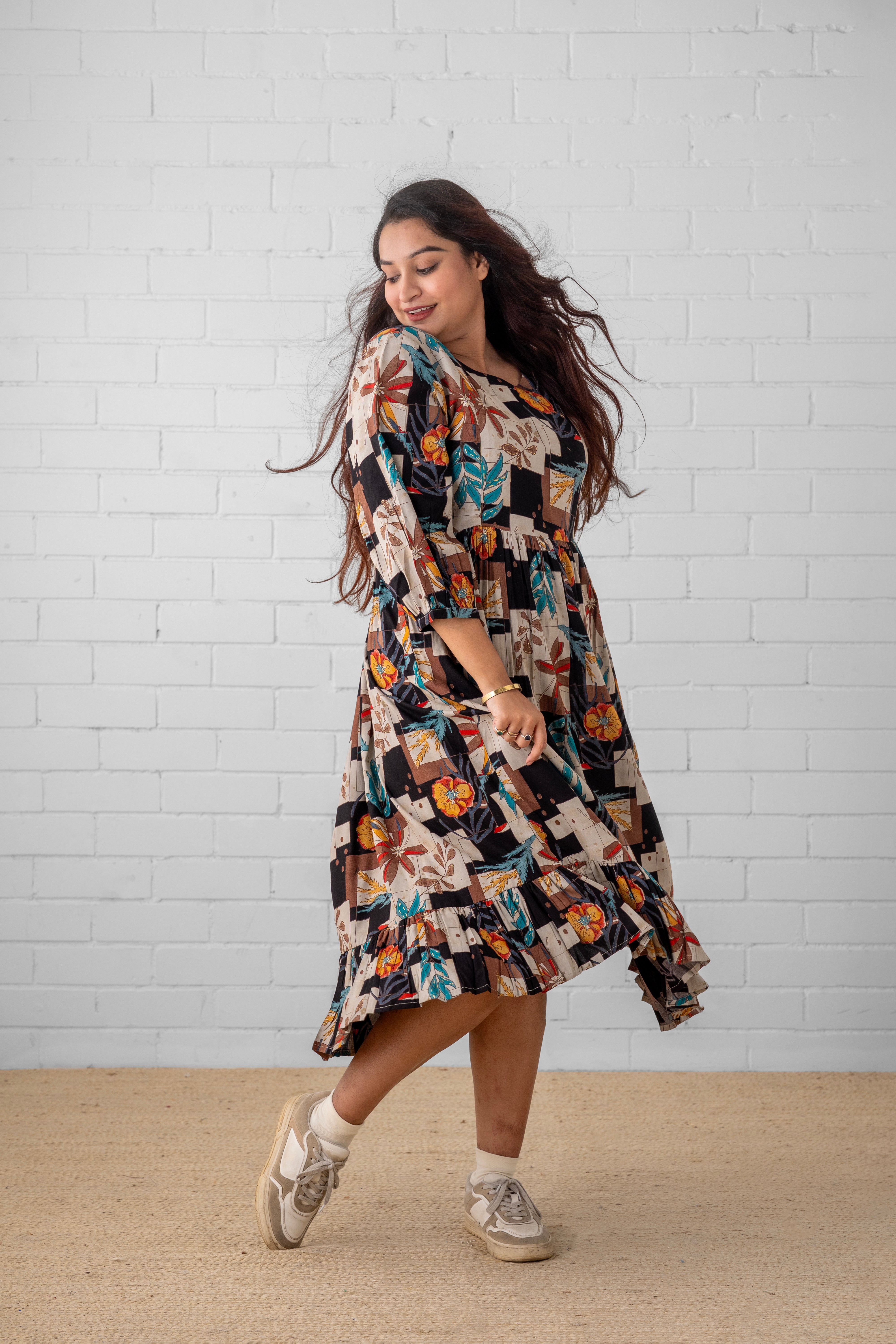 Chic Collage Maternity and Nursing Dress - S Maternity Casual Dress