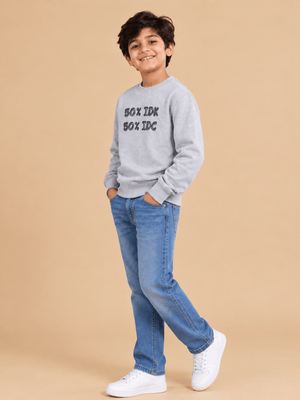 Chill Mode Kids Sweatshirt - 6-7 Years Kids Winter Sweatshirts