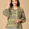 Chitrakriti Maternity and Nursing Oversized Shirt - MAT - SF - CTKRT - S