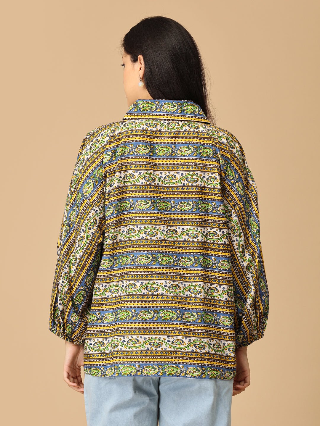 Chitrakriti Maternity and Nursing Oversized Shirt - MAT - SF - CTKRT - S