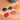 Choko 5 - Pack Floral Embroidered Round Sequin Hair Clips for Girls - Ethnic Multicolor - Hair Accessories