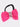 CHOKO Adjustable Bow Hair Band with Pearls and Silver Crystals - Pink - CHK203NBP