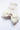 CHOKO Adjustable Lace Bow Hair Band with Pearls and Silver Crystals - White - CHK203D