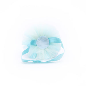 Choko Babies 1st Birthday Crown Hair Band - Blue Glitter | Kids Party Hair Hair Accessory - Gift Hair Accessories
