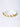CHOKO Beads Detailing Headband - White & Gold - CHK014