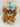 CHOKO Beads String Attached Shiny Green Bowie Hairclip - CHK342