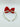 CHOKO Bow Hairband - Red, Gold - 240CHK30