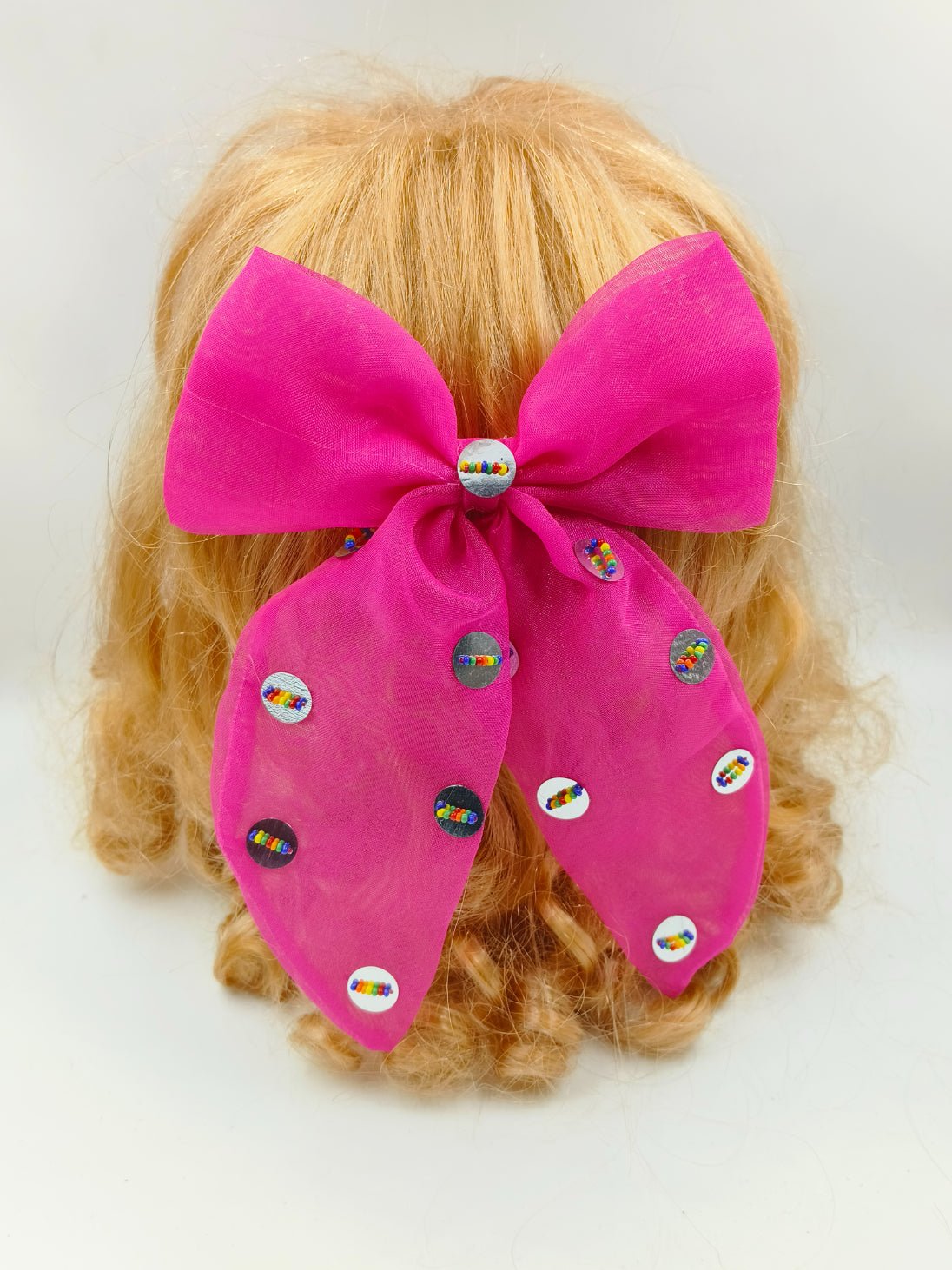 CHOKO Bow Hairclip for Girls - Purple - Kids Hair Accessory - 235CHK84