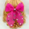 CHOKO Bow Hairclip for Girls - Purple - Kids Hair Accessory - 235CHK84