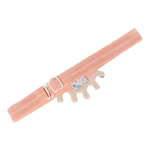 CHOKO Duchess of Vermillion Crown Crystal Hair Band - Handmade and Adjustable - CHK233D