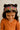 Choko Embroidered Hairband Set for Girls - 2 Pc Traditional with Mirror Work, Beads and Shells - Hair Accessories