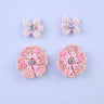 Choko Enchanted Pink Floral Hair Clip for Baby Girls - CHK518