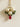 Choko Floral Kundan Maangtikka for Girls & Kids - Red & Green Mirror Detail - Kids Jewellery