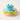 Choko Girls Blue Crown Hair Clip With Gold Metallic Bow Accent For Birthday Parties - Gift Hair Accessories