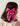 Choko Girls Pink Organza Bow Alligator Clip With Mirror Disc Accents For Festive Parties - Hair Accessories