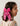 Choko Girls Pink Organza Bow Alligator Clip With Mirror Disc Accents For Festive Parties - Hair Accessories