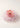 Choko Girls Pink Pearl Bordered Crown Hair Clip With Gold Trim For Birthday Outfits - Gift Hair Accessories