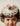 Choko Girls White Ruffled Mesh Crown Hair Clip With Blue Accent For Fancy Photo Shoots - Gift Hair Accessories