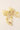 Choko Girls Yellow Long Tail Organza Bow Alligator Clip With Tiny Motifs As Festive Wear - Hair Accessories