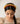 Choko Hairband for Girls - Red Satin Headband with Golden Bead Detailing for Parties & Dress - Up - Hair Accessories