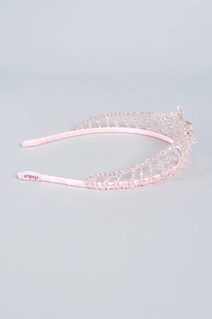 CHOKO Imperial Blushed Jewels Crown Hair Band - CHK221A
