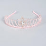 CHOKO Imperial Blushed Jewels Crown Hair Band - CHK221A