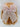 CHOKO Organza Bow Alligator Hairclip with Pearl Embellishments - Peach, Pink, White - 235CHK78