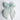 CHOKO Organza Bow Hairclip with Crystal Stone Embellishments - Blue, White, Yellow - 235CHK79