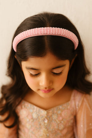 Choko Pearl Beaded Hairband for Girls Elegant Party and Celebration Wear Style - Hair Accessories