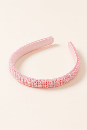 Choko Pearl Beaded Hairband for Girls Elegant Party and Celebration Wear Style - Hair Accessories