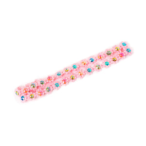 CHOKO Pearl Floral Detailing Headband for Babies - Pink - CHK015B
