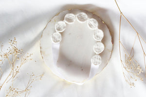 CHOKO Pearl Flower Detailing Headband - White - CHK013