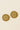 Choko Pearl Stone Round Motif Set of 2 Hair Clips for Girls Traditional Festive Wear - Hair Accessories