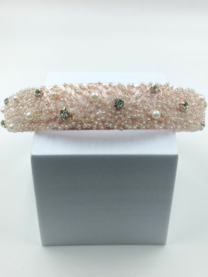 CHOKO Pink Butterfly Pearl Hairband for Girls - CHK528