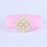 Choko - Pink Lace Pearl Headband for Baby Girls for Babies - CHK544B