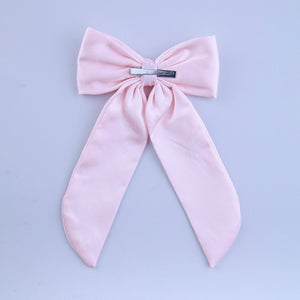 Choko Pink Princess Bow Hairclip for Girls - CHK545A