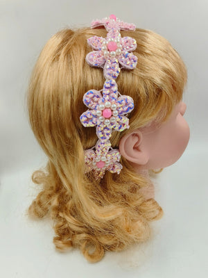 CHOKO Princess Pink Sequin Hairband for Girls - CHK512