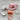 CHOKO - Set of 3 Adjustable Hair Bands for kids - Tulle - Embellished - Pink, White, Peach - CHK311SET
