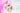 CHOKO Set of 3 Pastel Cotton Bow Hairclips with Heart Charms - CHK302
