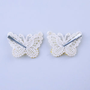 Choko Yellow Butterfly Bead Clips - CHK501A