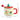 Christmas Character Faces Christmas Mug with 3d christmas tree Lid and Stainless Spoon. - Christmas