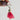 Christmas earrings accessories party wear, Red Flowy hanging Santa Claus - Little Surprise BoxChristmas earrings accessories party wear, Red Flowy hanging Santa Claus
