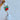 Christmas earrings accessories party wear, White Pompom hanging with Bells - XMAS ACCESSORIES