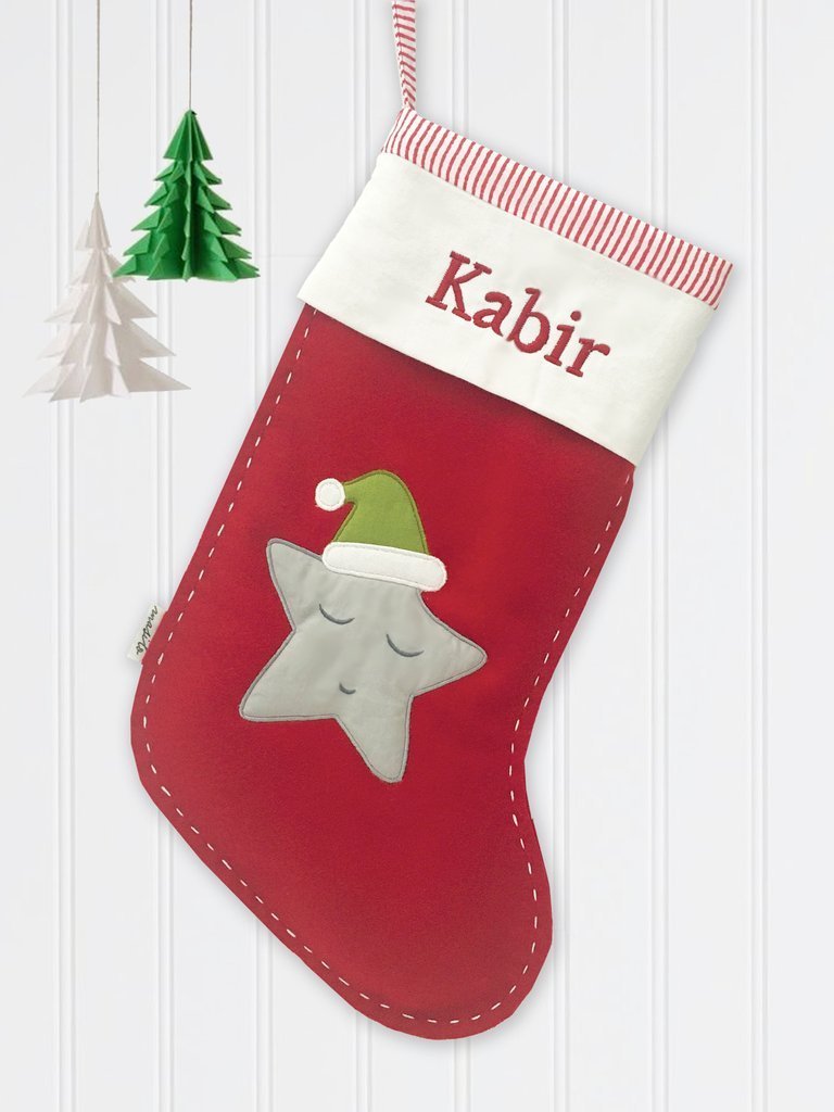 Christmas Stocking - Santa's Little Star Christmas Stockings