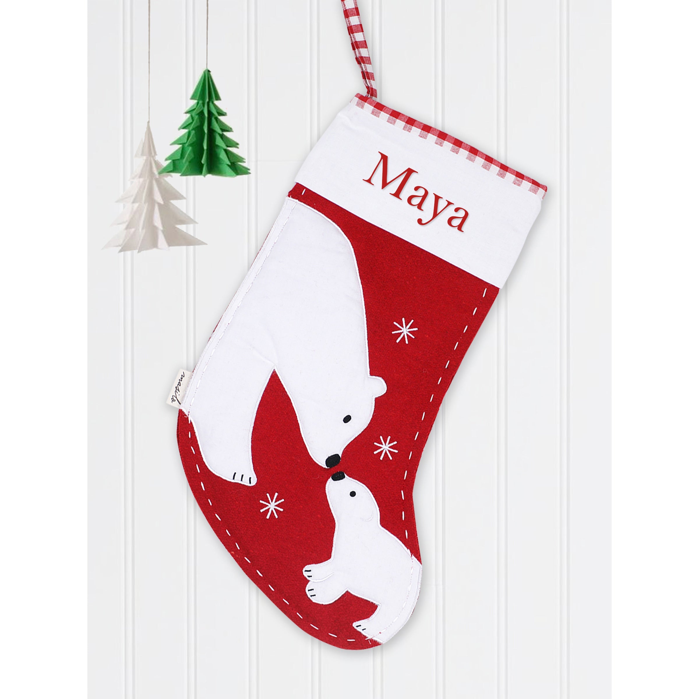 Christmas Stocking - Polar Bears Christmas Stockings
