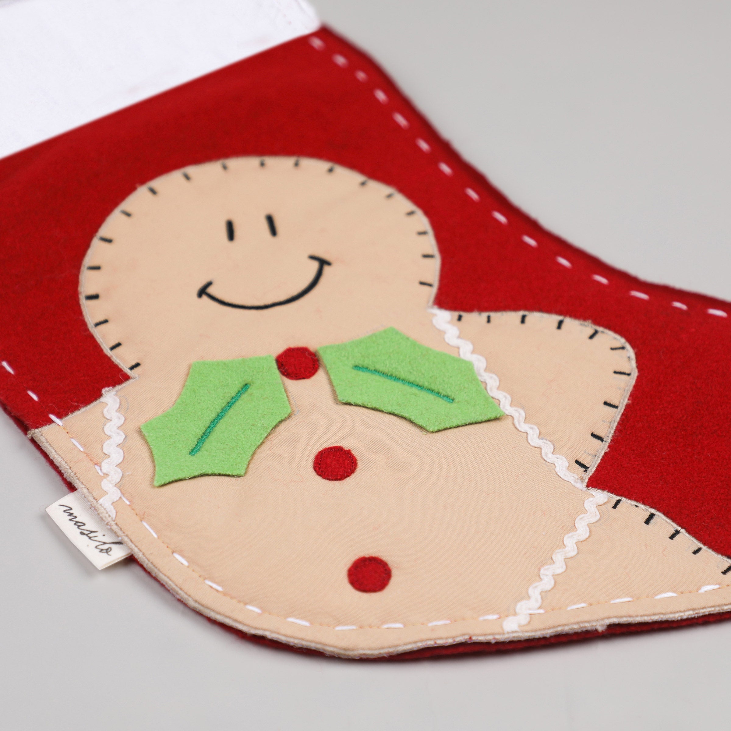 Christmas Stocking - Gingerbread Man Christmas Stockings
